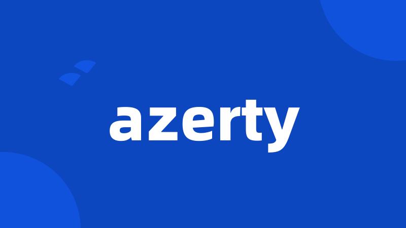 azerty