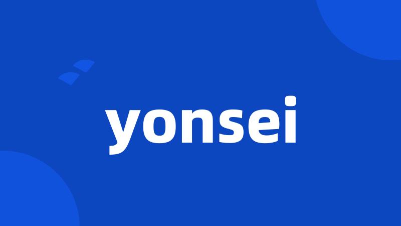 yonsei