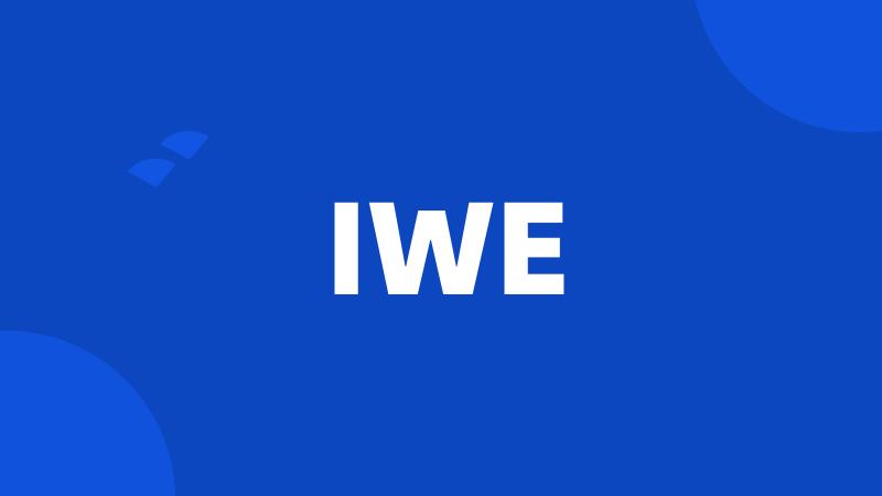 IWE