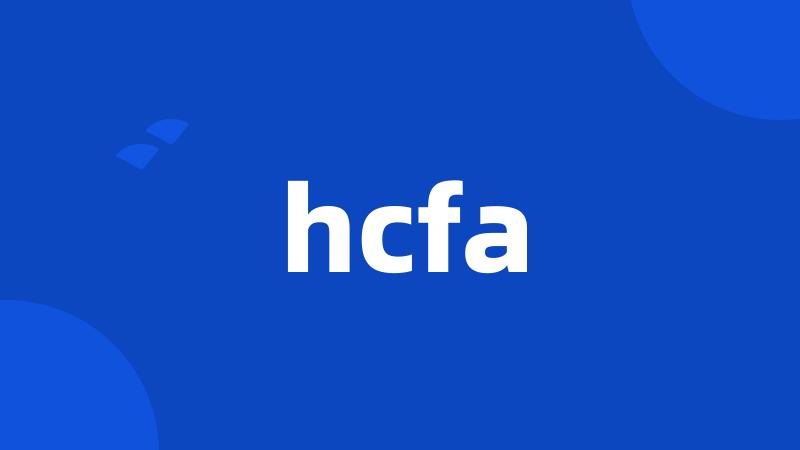 hcfa