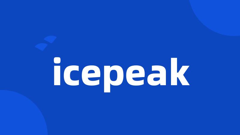 icepeak