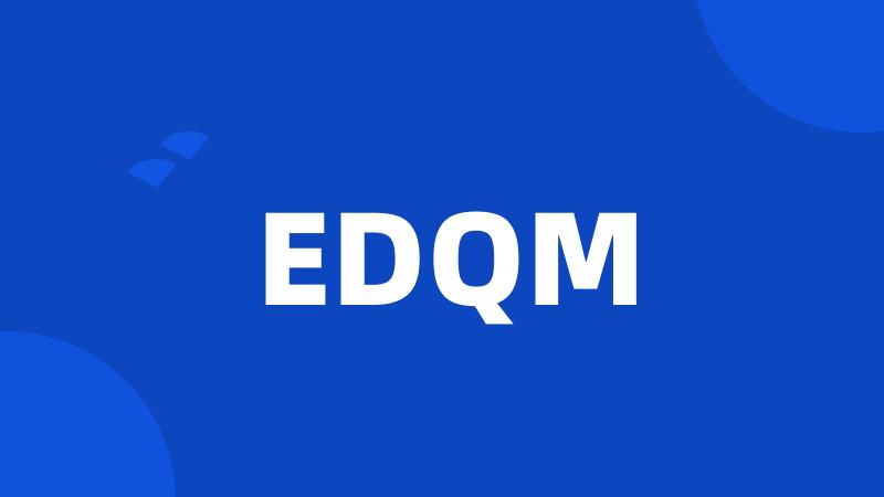 EDQM