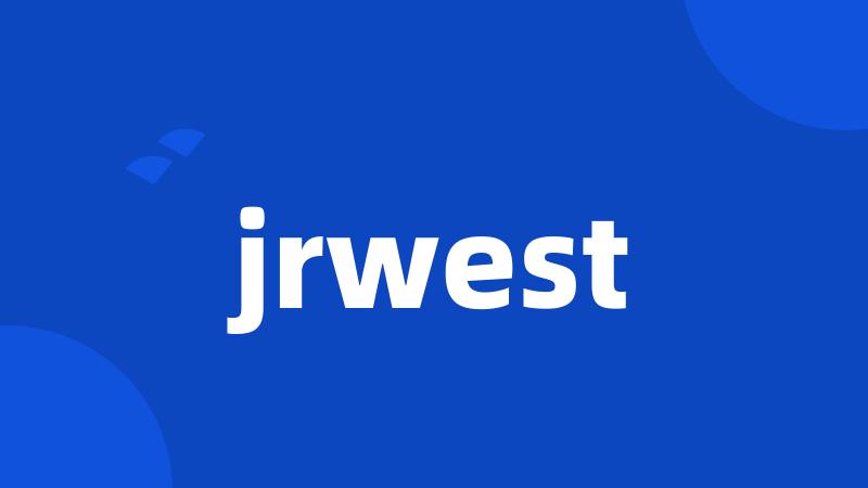 jrwest