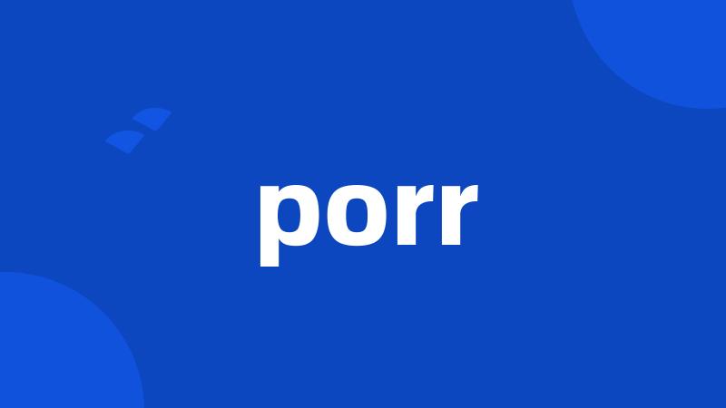 porr