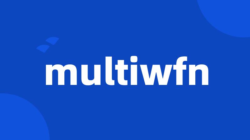 multiwfn