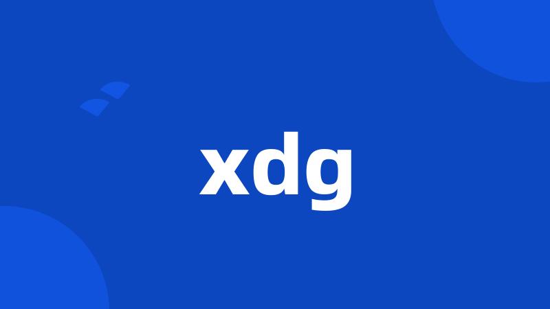 xdg