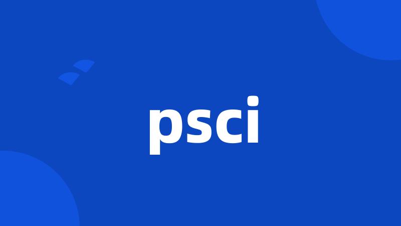 psci