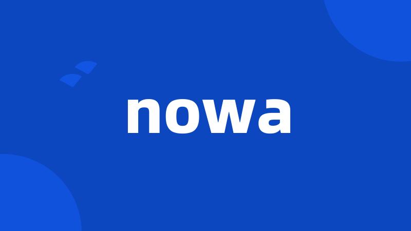 nowa