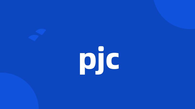 pjc