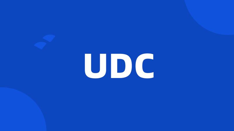 UDC