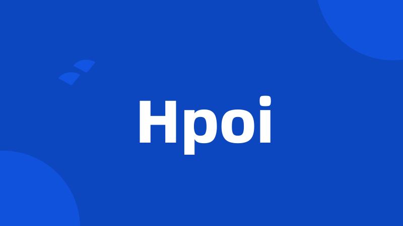 Hpoi