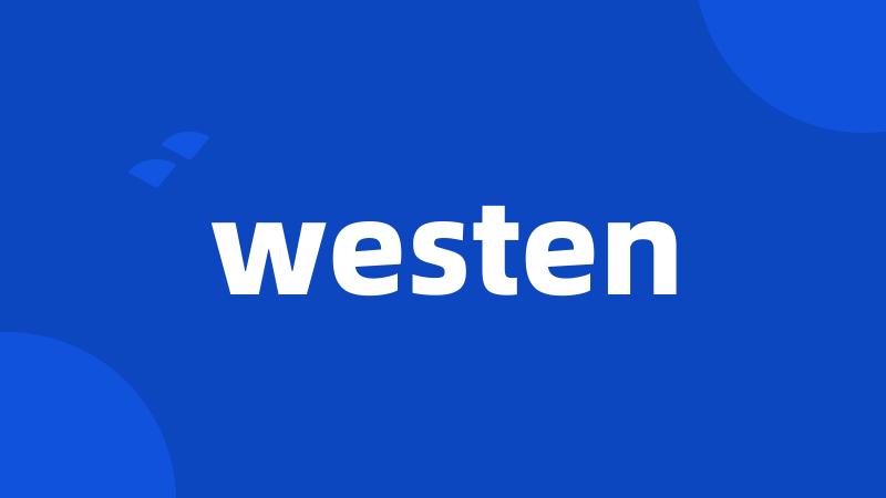 westen