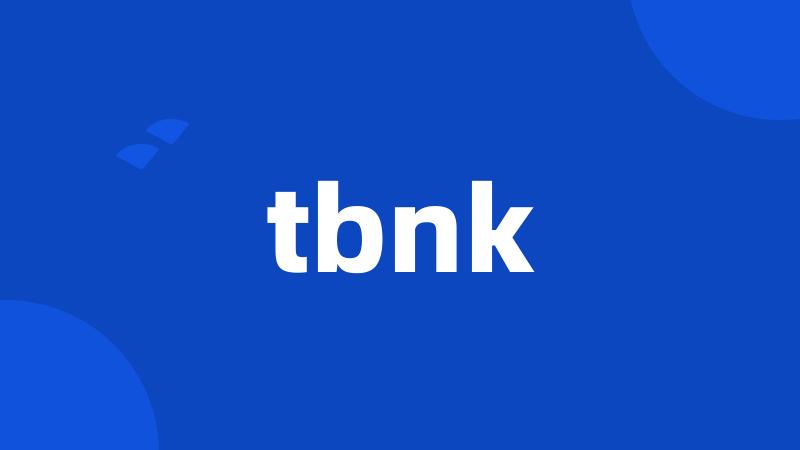 tbnk