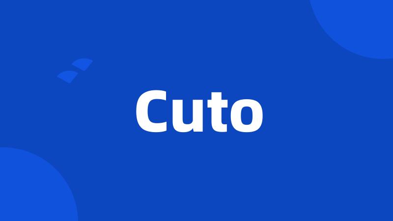 Cuto