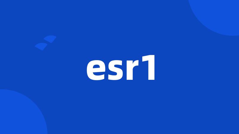 esr1