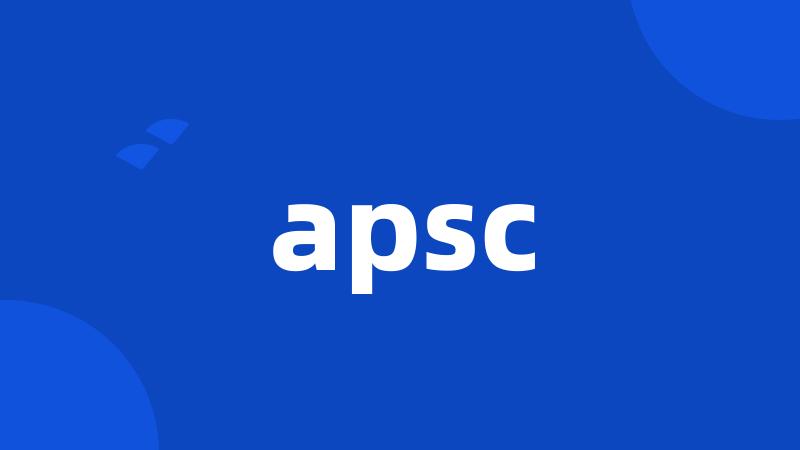 apsc