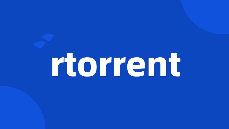 rtorrent