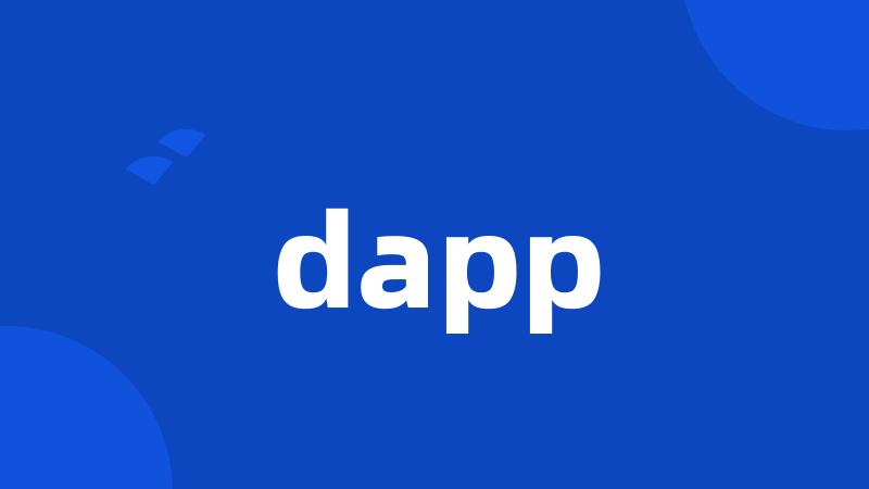 dapp