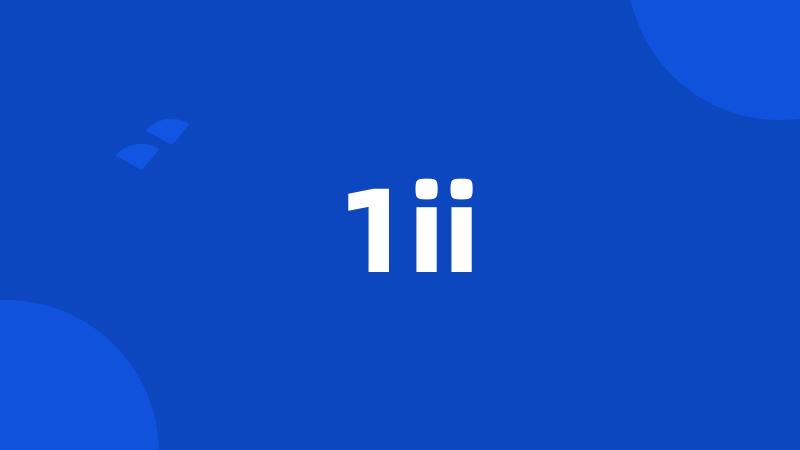 1ii