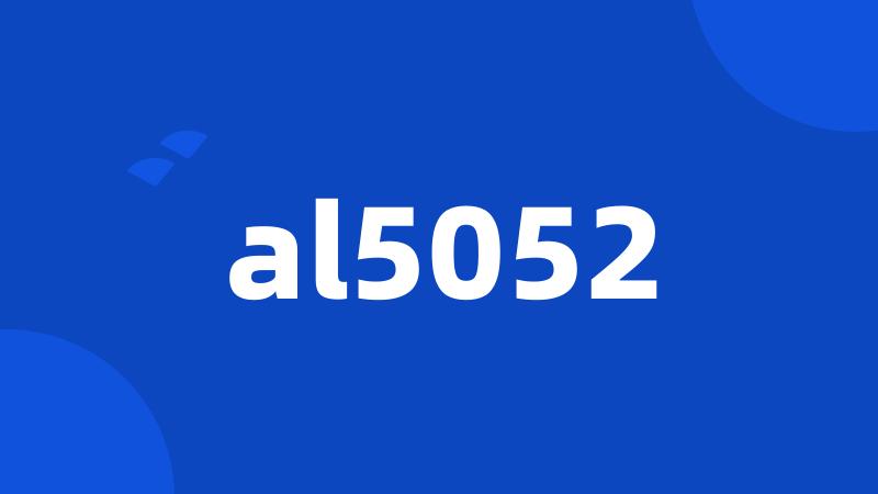 al5052