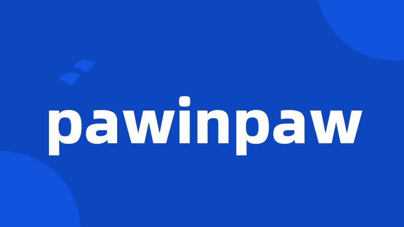 pawinpaw