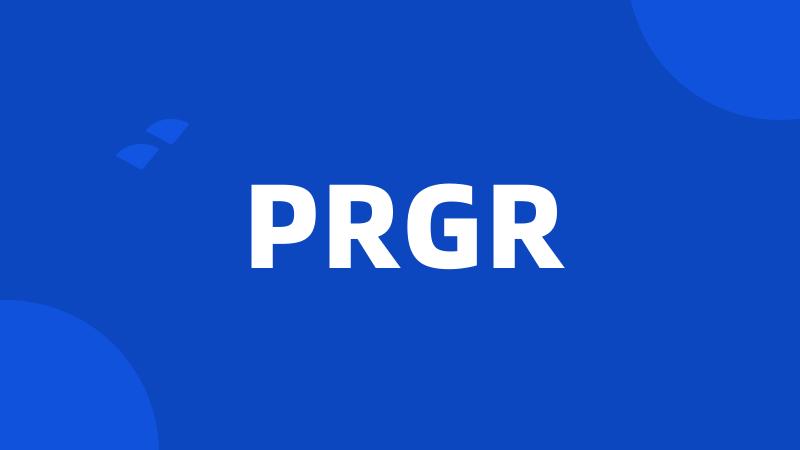 PRGR