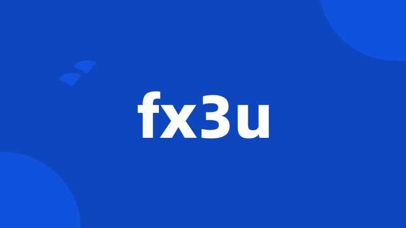 fx3u