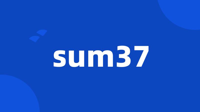 sum37