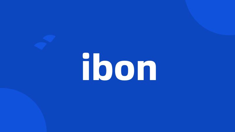 ibon