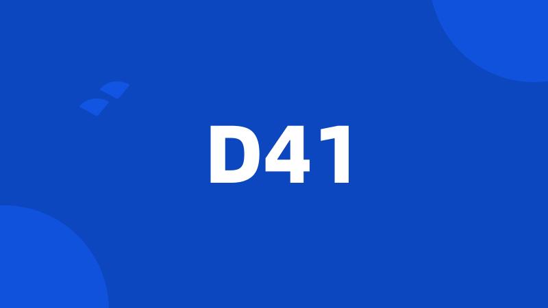 D41