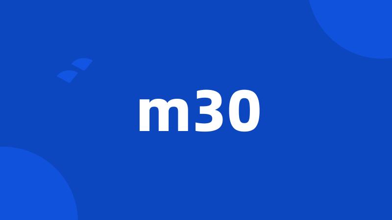 m30