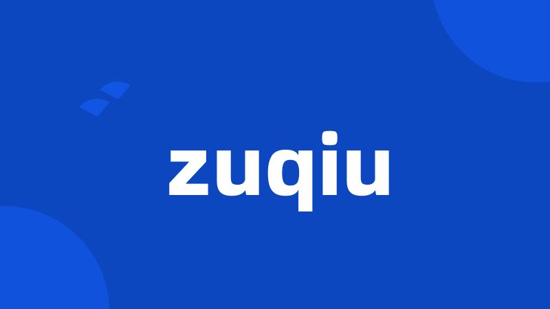 zuqiu