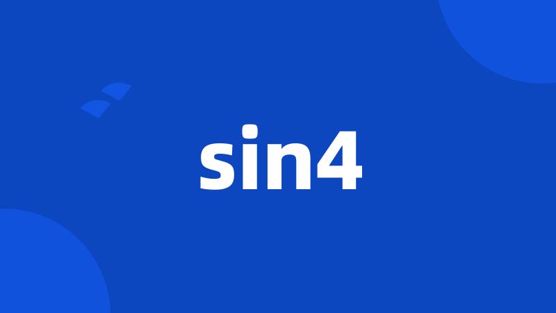 sin4