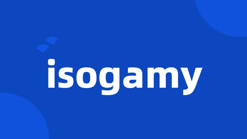 isogamy