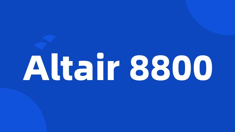 Altair 8800