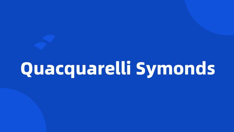 Quacquarelli Symonds