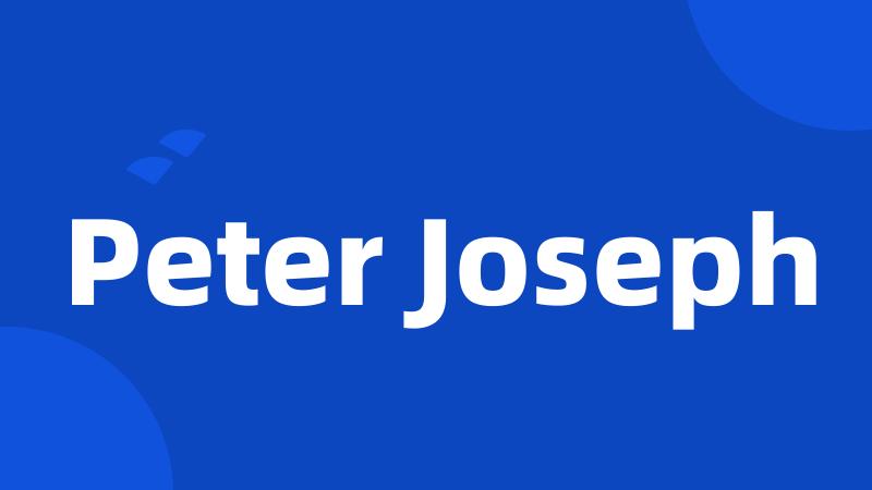 Peter Joseph