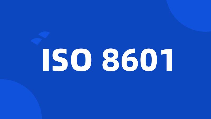 ISO 8601