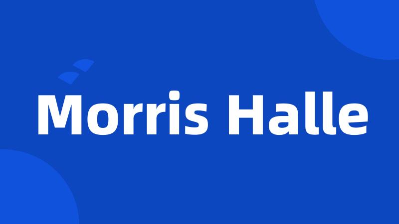 Morris Halle