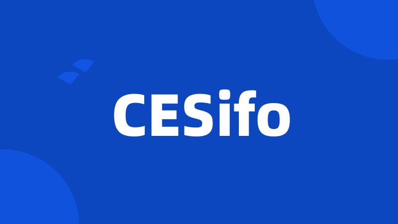 CESifo