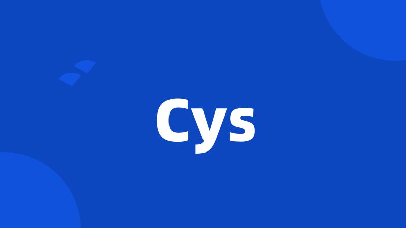 Cys