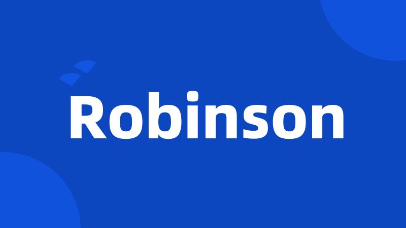 Robinson