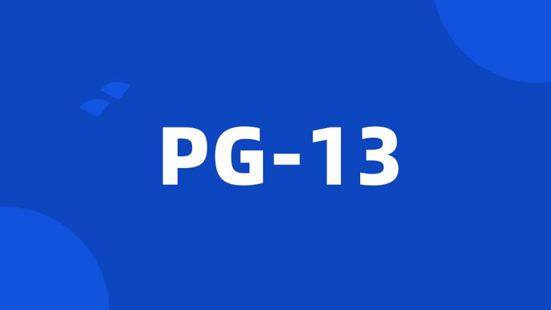 PG-13