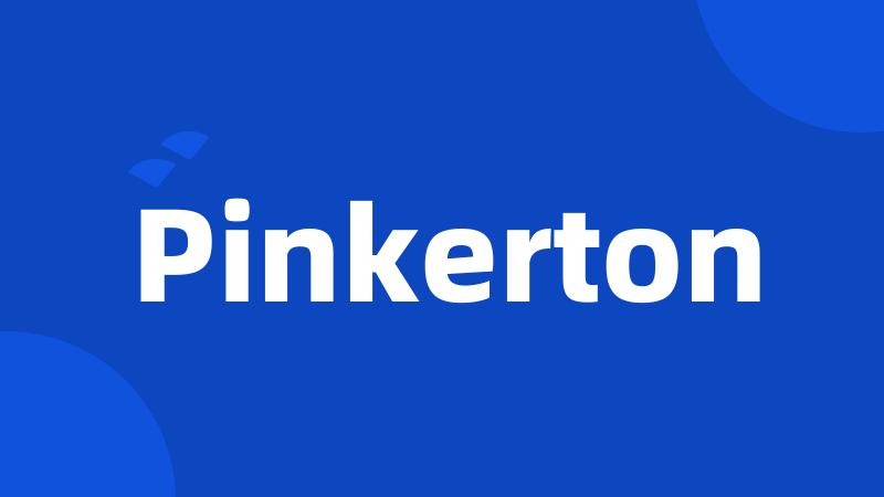 Pinkerton