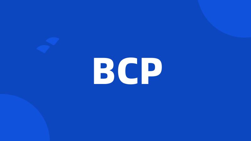 BCP