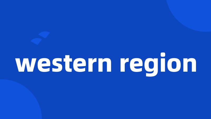 western region