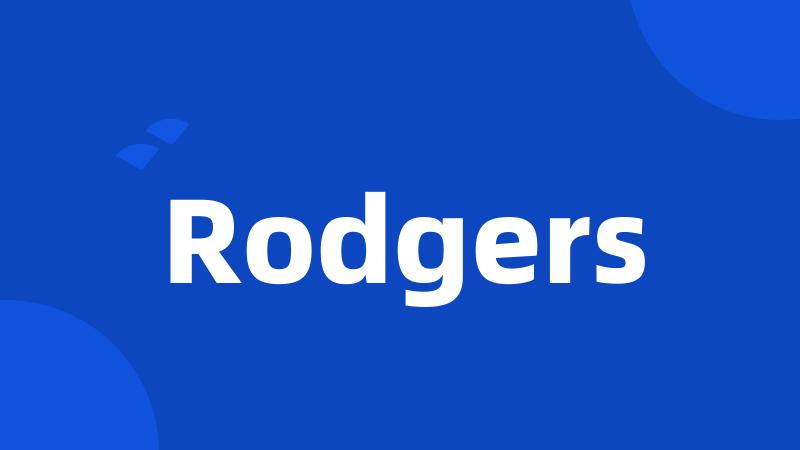 Rodgers