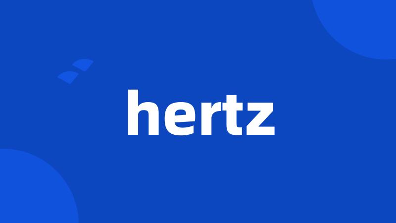 hertz