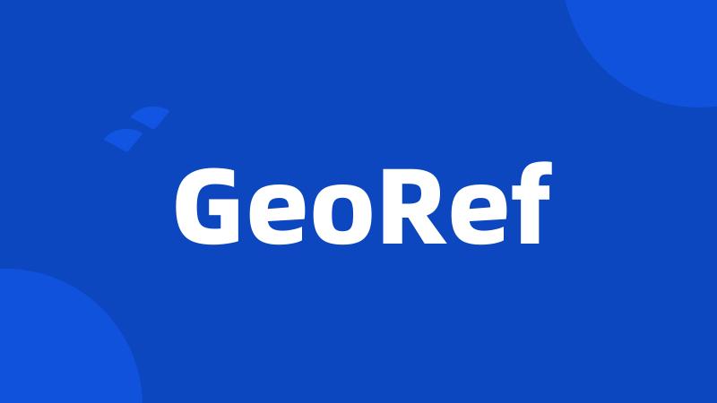 GeoRef