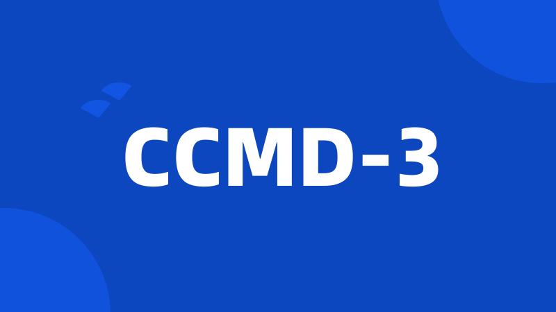 CCMD-3